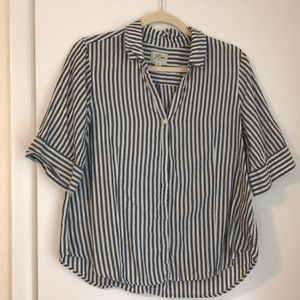 J Crew Striped Shirt